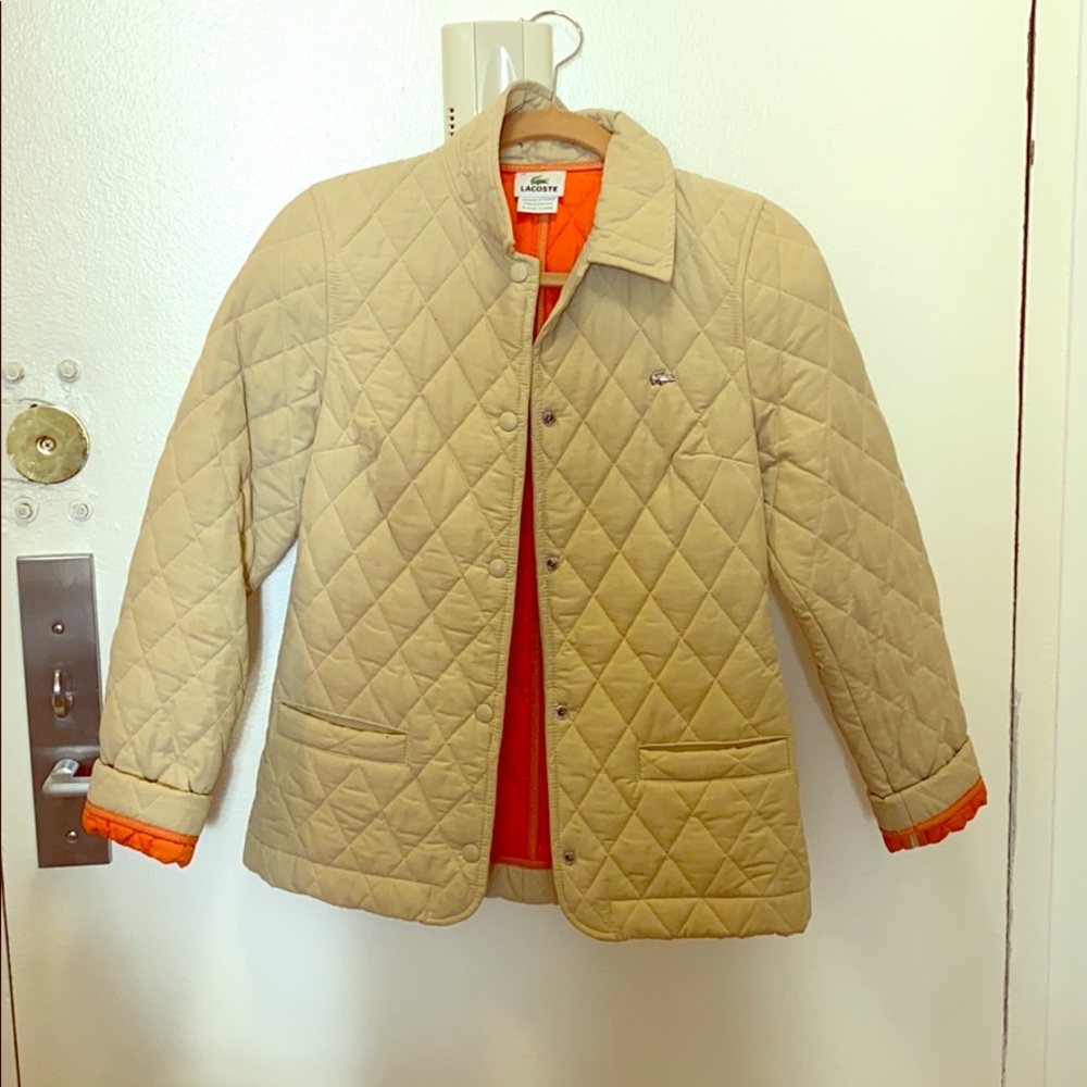 Lacoste quilted jacket